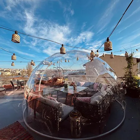Waterfront By The Tram - Terrace With Dome & Golden Horn View In Fatih