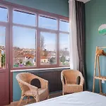 Waterfront By The Tram - Terrace With Dome & Golden Horn View In Fatih Daire