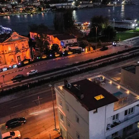 Waterfront By The Tram - Terrace With Dome & Golden Horn View In Fatih Apartment Istanbul