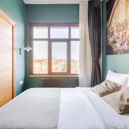 Waterfront By The Tram - Terrace With Dome & Golden Horn View In Fatih Apartament Stambuł