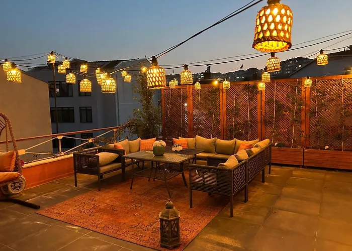 Waterfront By The Tram - Terrace With Dome & Golden Horn View In Fatih Apartment Istanbul