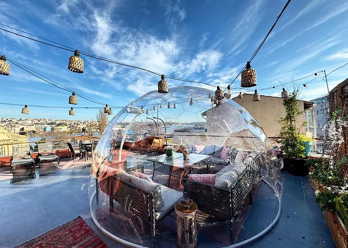 Waterfront By The Tram - Terrace With Dome & Golden Horn View In Fatih * Istanbul