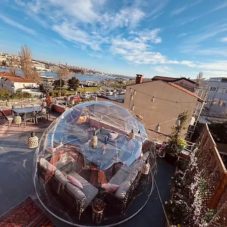 Lägenhet Waterfront By The Tram - Terrace With Dome & Golden Horn View In Fatih