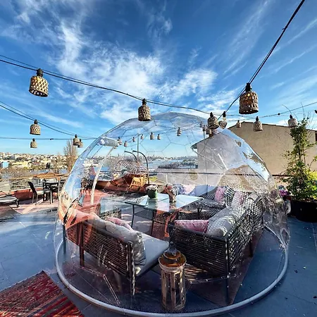 Waterfront By The Tram - Terrace With Dome & Golden Horn View In Fatih * 伊斯坦布尔